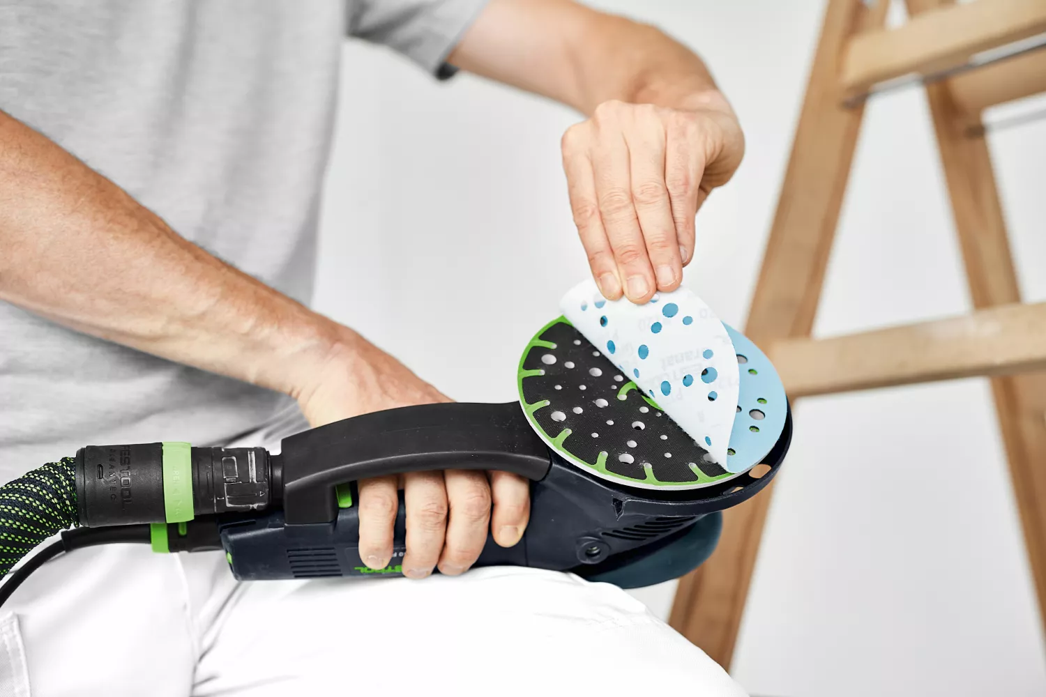 Festool 578137 STF D150/48 P220 GR/10 Schuurschijven - 150 X P220 - Granat - 10st thumbnail 3