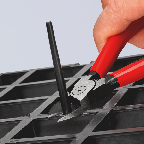 Knipex 7201140 Zijsnijtang Voor Kunststof - 140mm - Detailed view of the product
