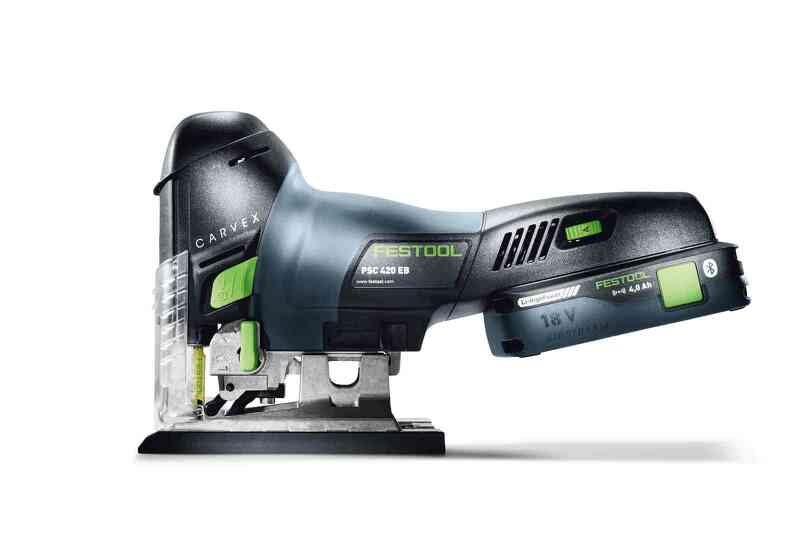 Festool CARVEX PSC 420 EB-Basic 18V Li-Ion Accu Decoupeerzaagmachine Body In Systainer - 120mm - Detailed view of the product