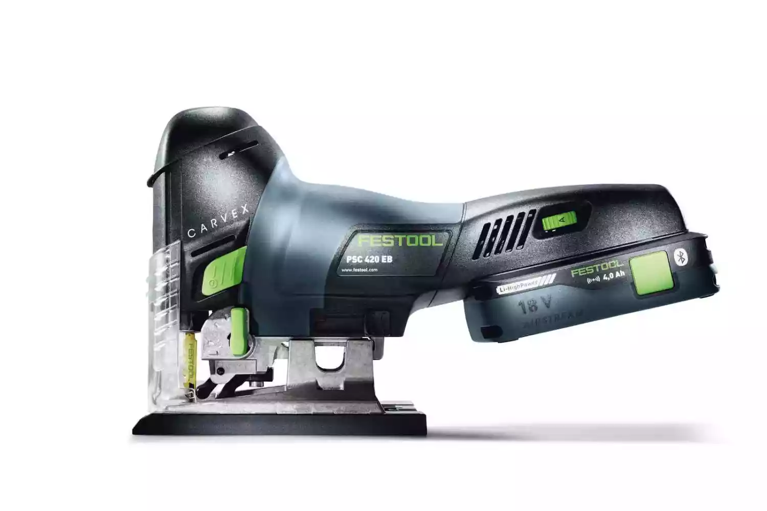 Festool CARVEX PSC 420 EB-Basic 18V Li-Ion Accu Decoupeerzaagmachine Body In Systainer - 120mm thumbnail 3