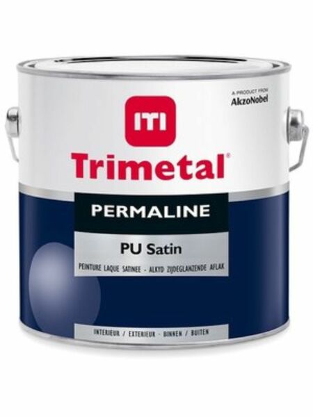 trimetal permaline pu satin kleur 2.5 ltr