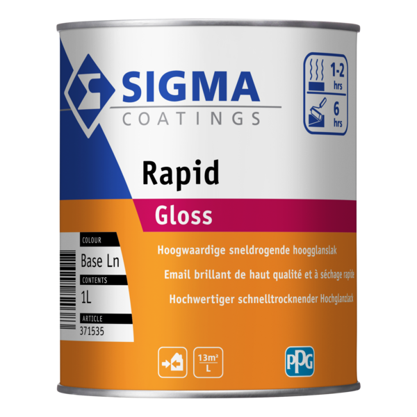 sigma rapid gloss kleur 1 ltr