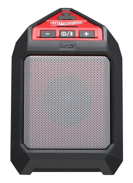 Milwaukee M12 JSSP-0 12V Li-Ion Accu Speaker - Bluetooth - Werkt Op Accu EAN: 4002395262892