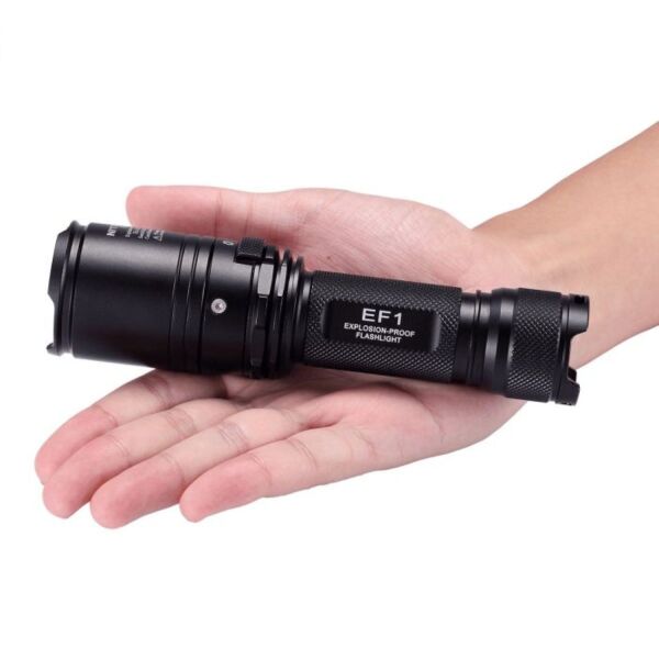 Nitecore EF1 ATEX Zaklamp - 830Lm - Detailed view of the product