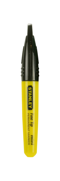 Stanley 1-47-324 Markeerstift Mini - Zwart - Detailed view of the product