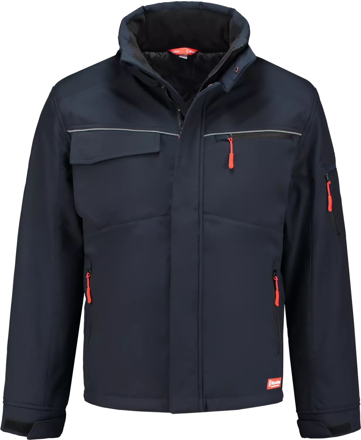 Workman 2532 Softshell Jacket Winter - Navy - 2XL