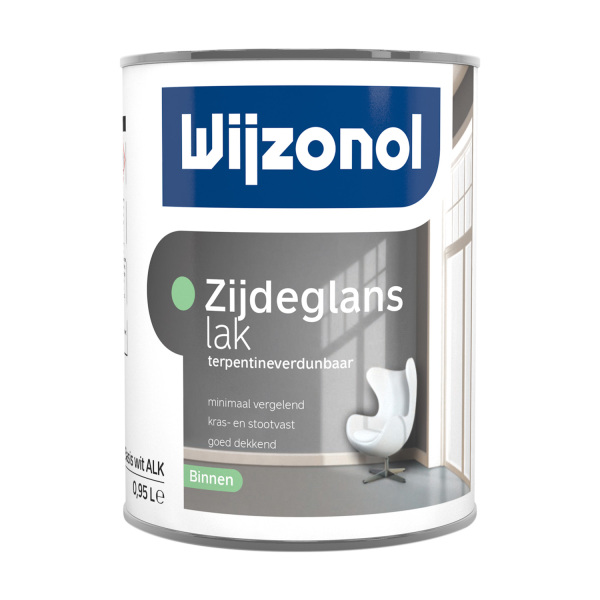 Wijzonol Zijdeglanslak Terpentine 1 liter - Wit