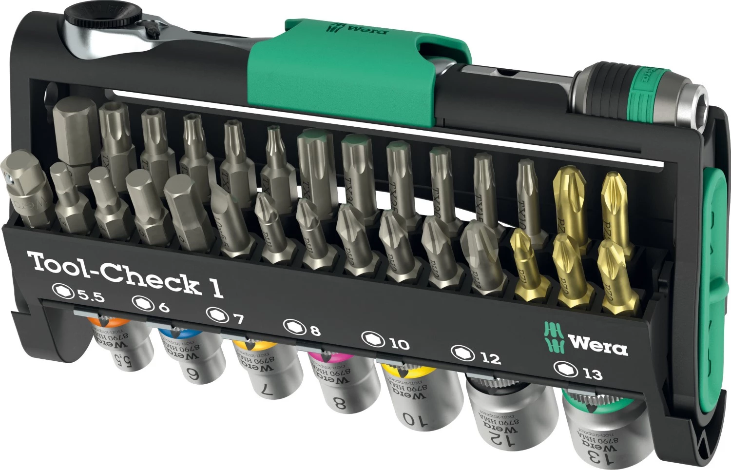 Wera 05049050001 Tool-Check 1 Gereedschapset In Tool-Check - 38-delig