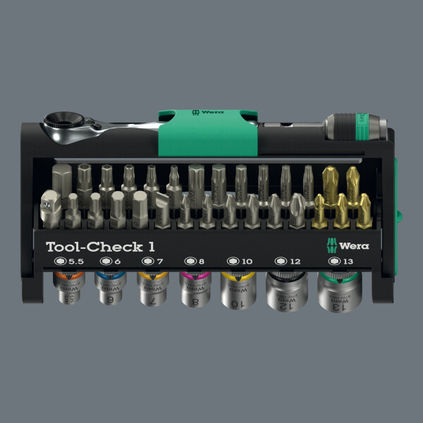Wera 05049050001 Tool-Check 1 Gereedschapset In Tool-Check - 38-delig - Detailed view of the product