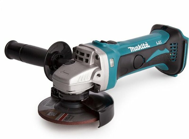 Makita DGA452Z 18V Li-ion Accu Haakse Slijper Body - 115mm - Detailed view of the product
