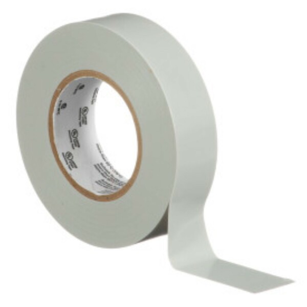3M 165 Temflex Vinyl Isolatietape Grijs - 20m X 19mm - Detailed view of the product