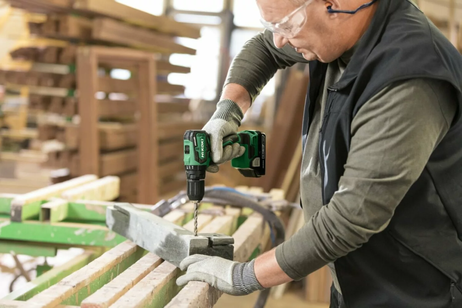 HiKOKI DV18DDW4Z 18V Li-ion Accu Klopboorschroefmachine Body - 55Nm - Koolborstelloos thumbnail 2