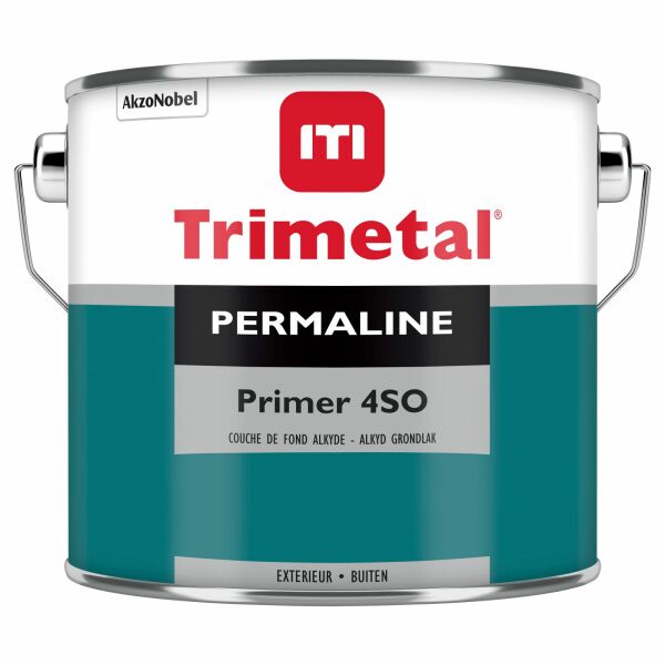 Trimetal Permaline Primer 4so Op Kleur Gemengd - 2,5l