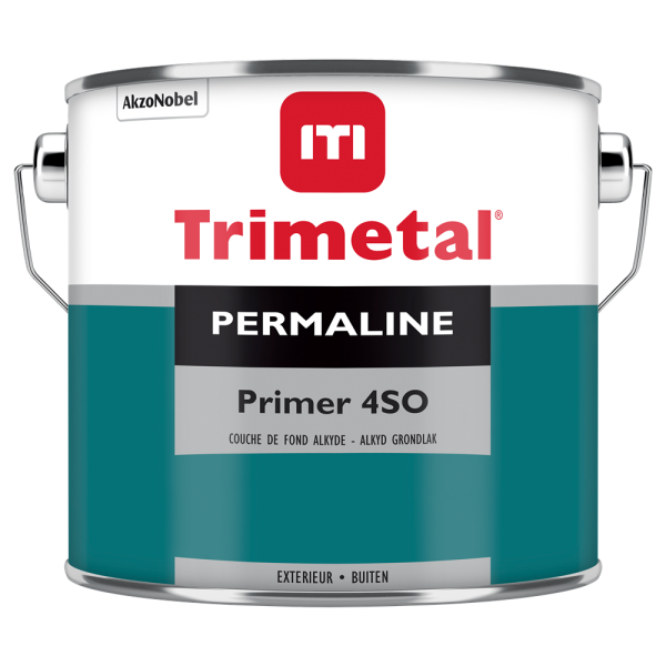 Trimetal Permaline Primer 4so Op Kleur Gemengd - 2,5l