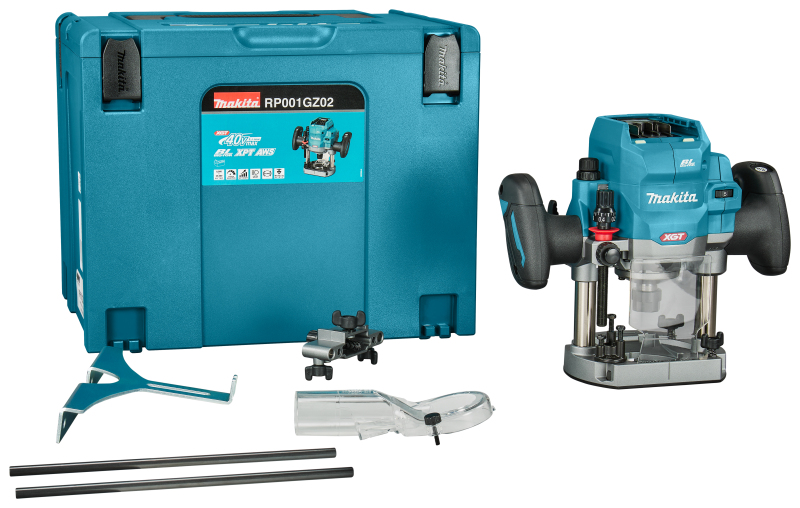 Makita RP001GZ02 XGT 40V Max Bovenfrees Body In Mbox - 1900W - 12 Mm