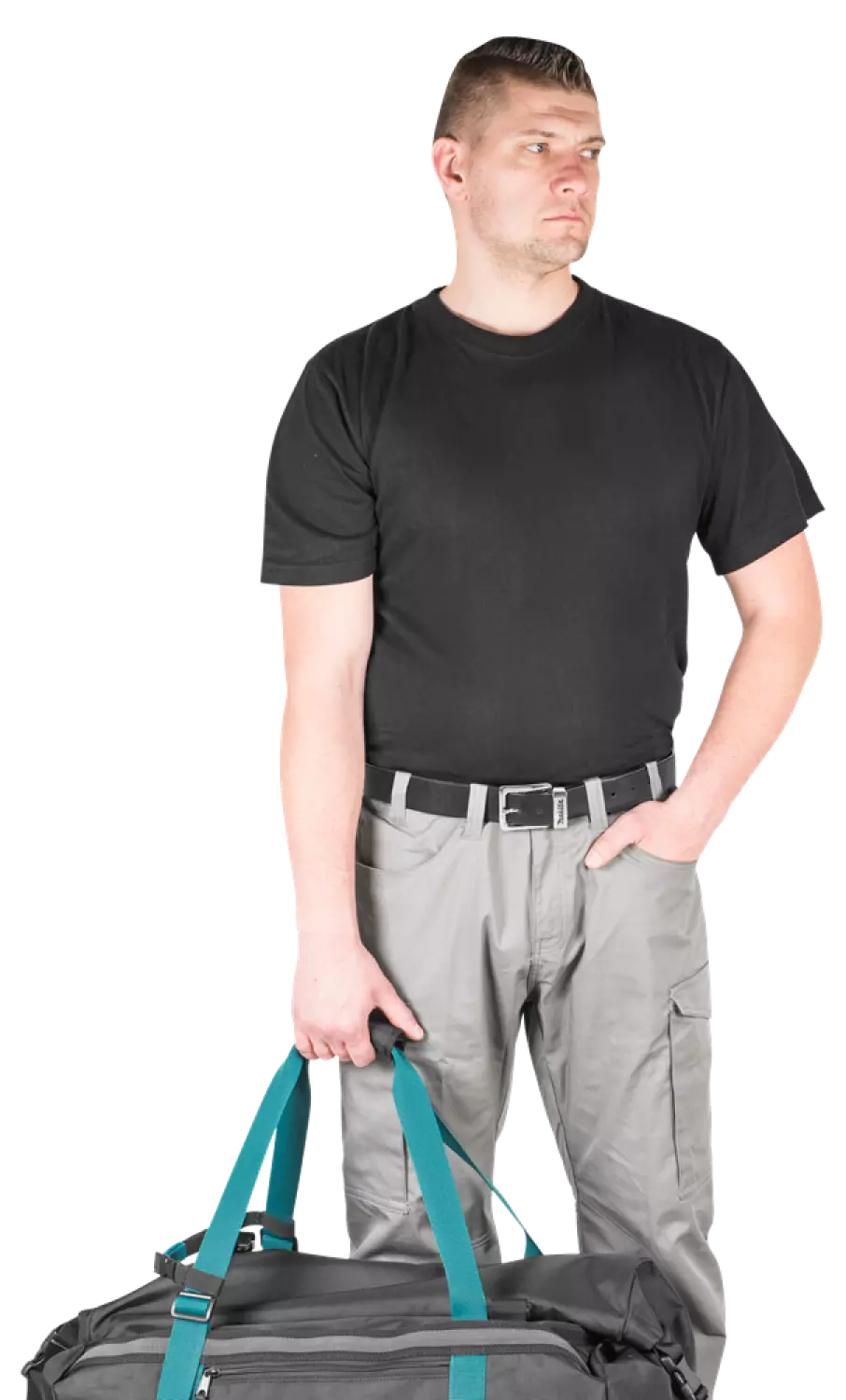 Makita E-05359 Zwarte Leren Riem - M thumbnail 4