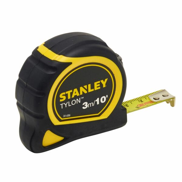 Stanley 0-30-686 Tylon Rolmaat - Cm/inch - 3m X 13mm EAN: 3253560306861