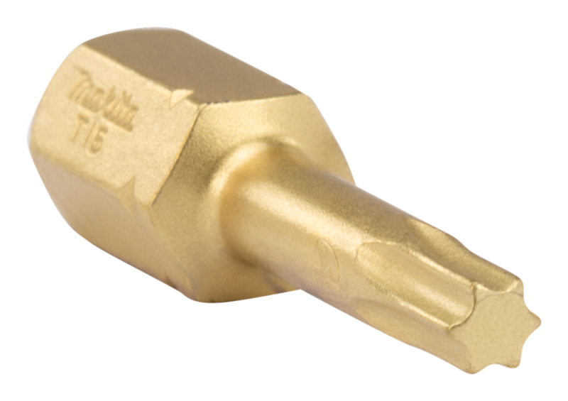 Makita B-28400 XTT Slagschroefbit T15 - 25mm - 1/4"(2st) - Detailed view of the product