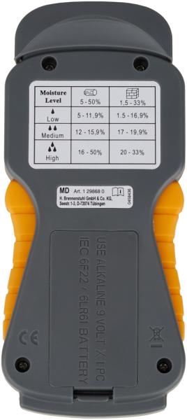 Brennenstuhl 1298680 Vochtigheidsmeter MD - Detailed view of the product
