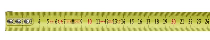 Hultafors BT 8M Rolbandmaat Staal - 8m X 25mm - Detailed view of the product