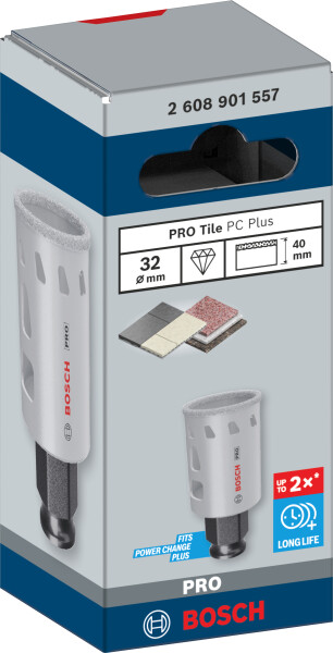 Bosch 2608901557 PRO Tile PC Plus Diamantgatzaag Voor Tegels - 32mm - Detailed view of the product