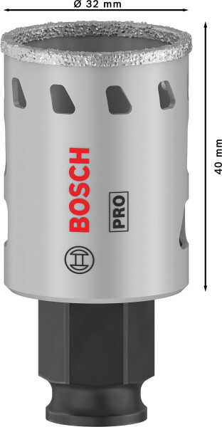 Bosch 2608901557 PRO Tile PC Plus Diamantgatzaag Voor Tegels - 32mm - Detailed view of the product