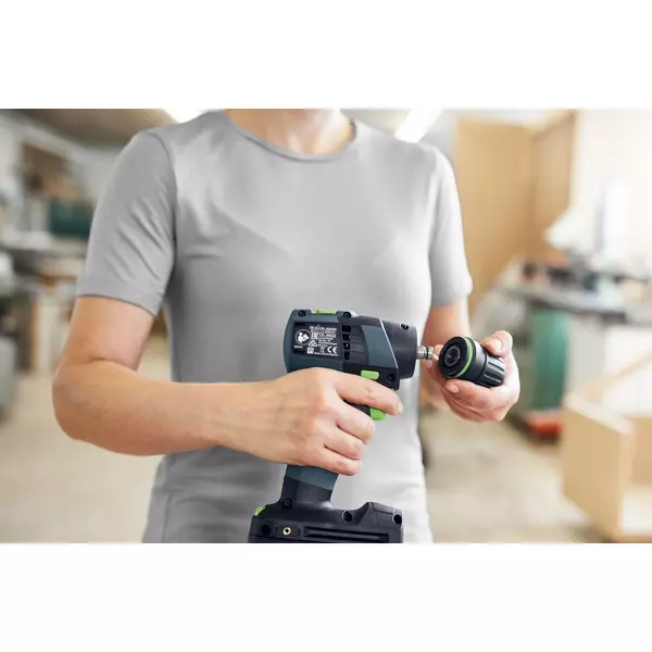 Festool TXS 18-Basic 18V Li-Ion Accu Schroefboormachine Body In Systainer - 40Nm - Detailed view of the product