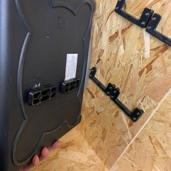 StealthMounts OM-CL-BLK-6 Cleat'n'Feet Schoenplaatjes - Zwart - 6 Stuks - Detailed view of the product