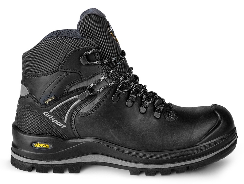Grisport 34000 Werkschoen - Hoog - S3 - Maat 45 - Leer - Zwart