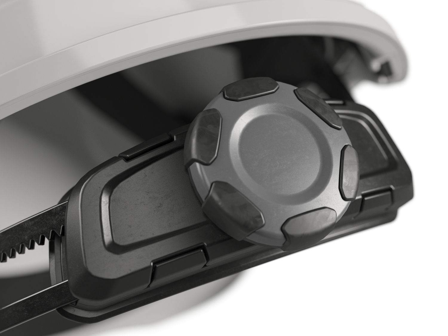 Hellberg 6-Punts Veiligheidshelm Factor ABS - Wit thumbnail 4