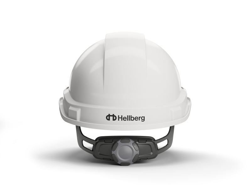Hellberg 6-Punts Veiligheidshelm Factor ABS - Wit - Detailed view of the product