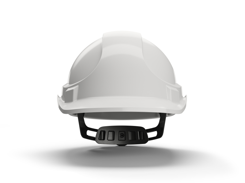 Hellberg 6-Punts Veiligheidshelm Factor ABS - Wit - Detailed view of the product