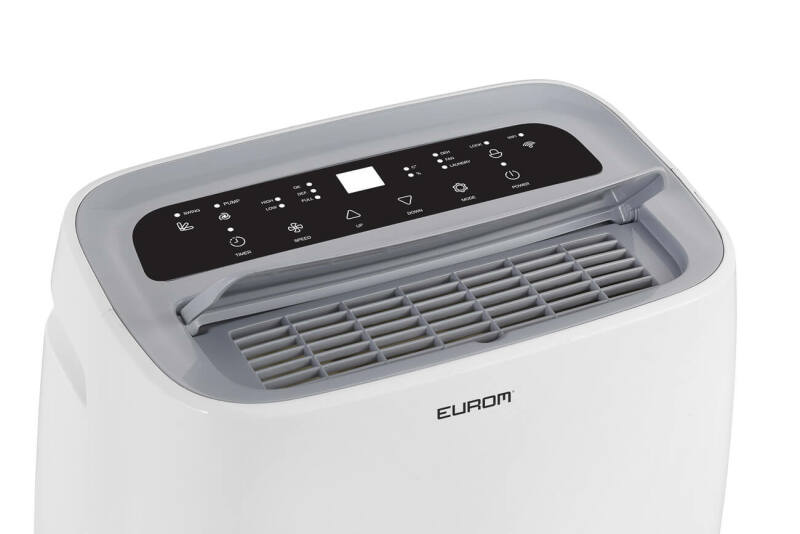 EUROM DryBest 40 WiFi Luchtontvochtiger - 600W - 40L/24h - Detailed view of the product