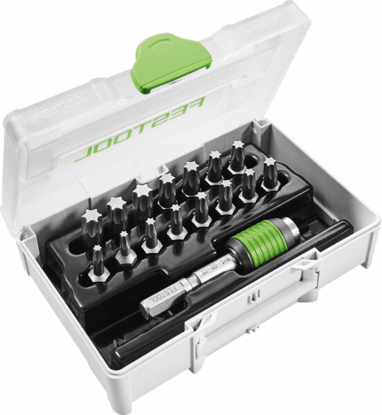 Festool SYS3XXS CE-TX BHS 60 16-delige Bitset In Microsystainer - Torx