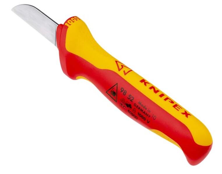 Knipex 98 52 Kabelmes VDE - 190mm - Detailed view of the product