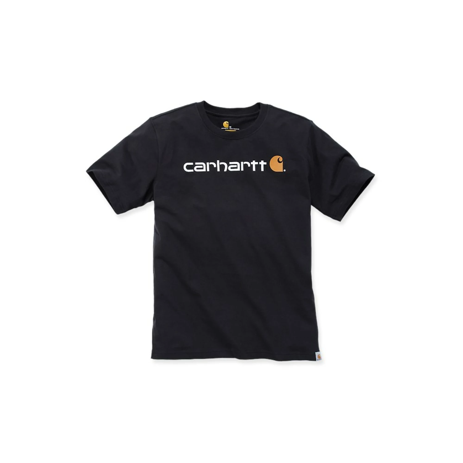 Carhartt Core Logo T-Shirt Black - S