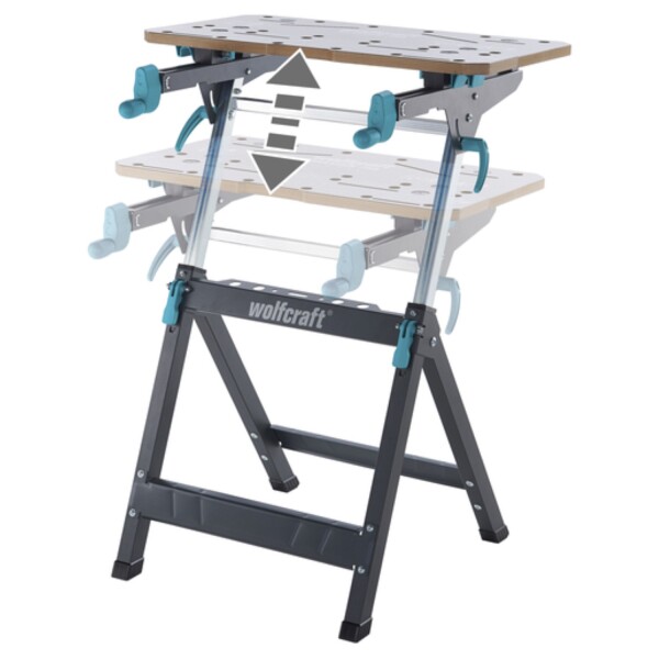 Wolfcraft Master 750 ERGO Werkbank - 125kg - Detailed view of the product