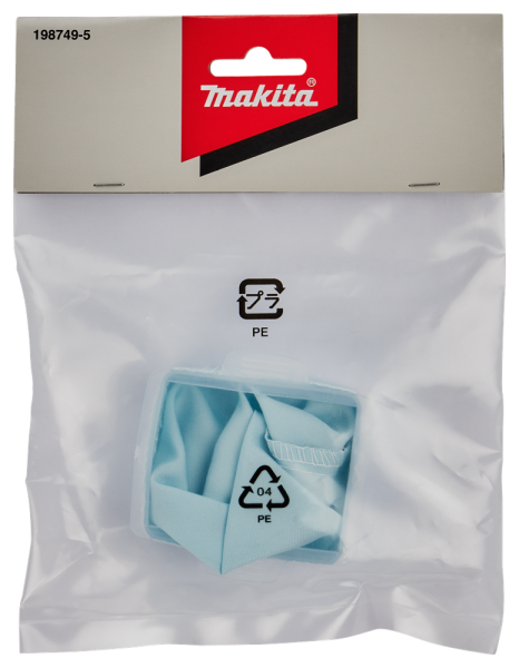Makita 198749-5 Linnen Stofzak (makkelijk Uitklopbaar) - 0,5L - Detailed view of the product