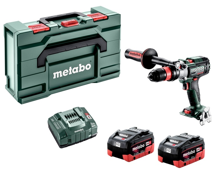 Metabo SB 18 LTX-3 BL Q I Accu-klopboor/schroefmachine Brushless, Incl. 2 accus, Incl. koffer, Incl. lader