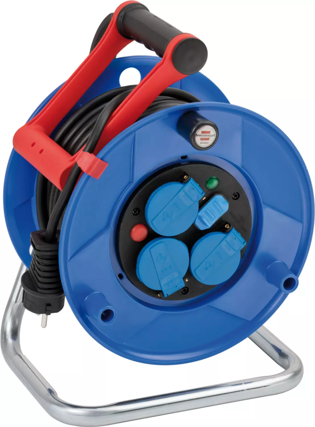 Brennenstuhl 1218584600 Garant Kabelhaspel IP44 Met USB - 25m - N05V3V3-F 3G1,5