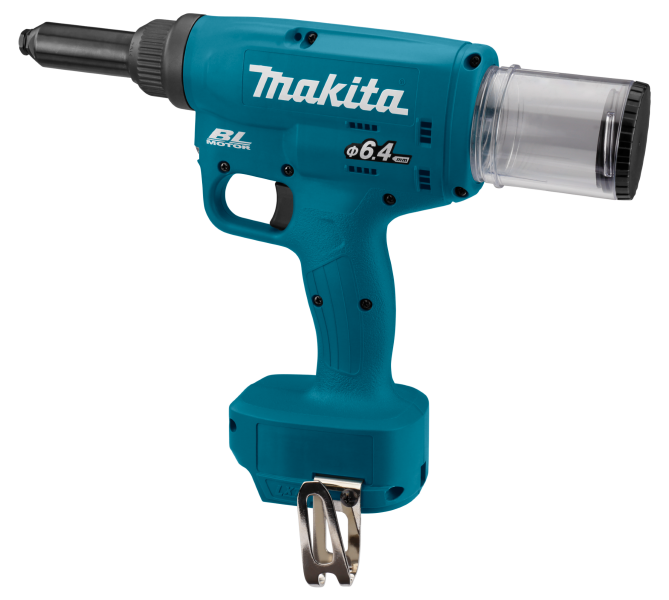Makita DRV250ZJ 18V Li-ion Accu Blindklinknageltang Body In Mbox - 4,8-6,4mm - Koolborstelloos - Detailed view of the product