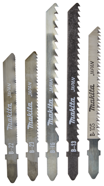 Makita A-86898 5 Delig Decoupeerzaagblad Set - Hout / Metaal / Kunststof - Detailed view of the product