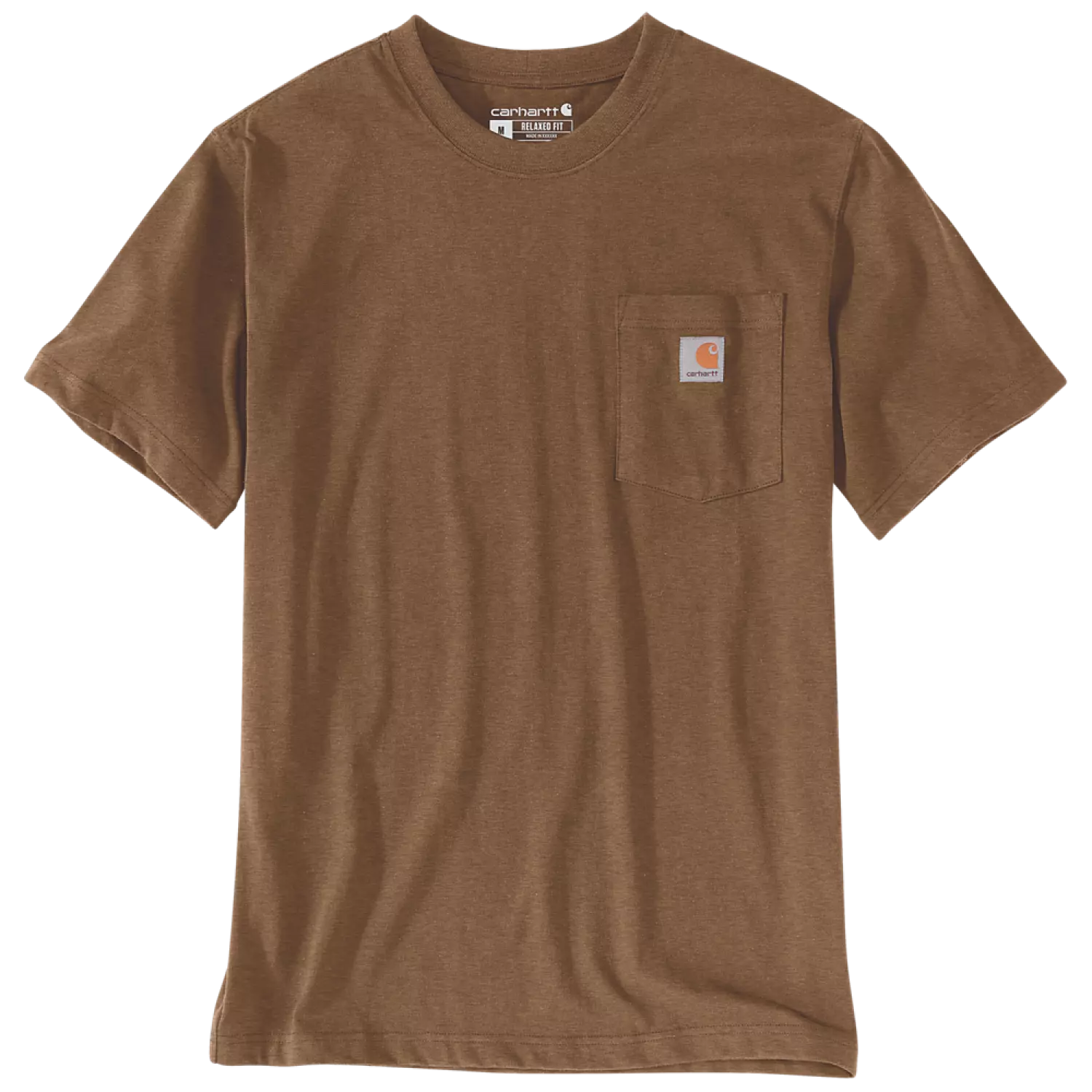 Carhartt Dearborn Pocket T-Shirt Oiled Walnut Heather - M