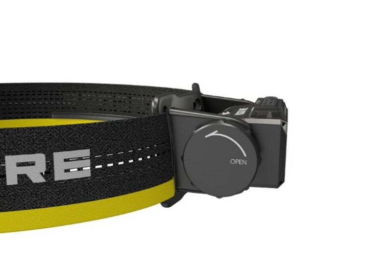 Nitecore HC60 UHE LED Hoofdlamp - Oplaadbaar - 1600Lm - IP68 - Detailed view of the product