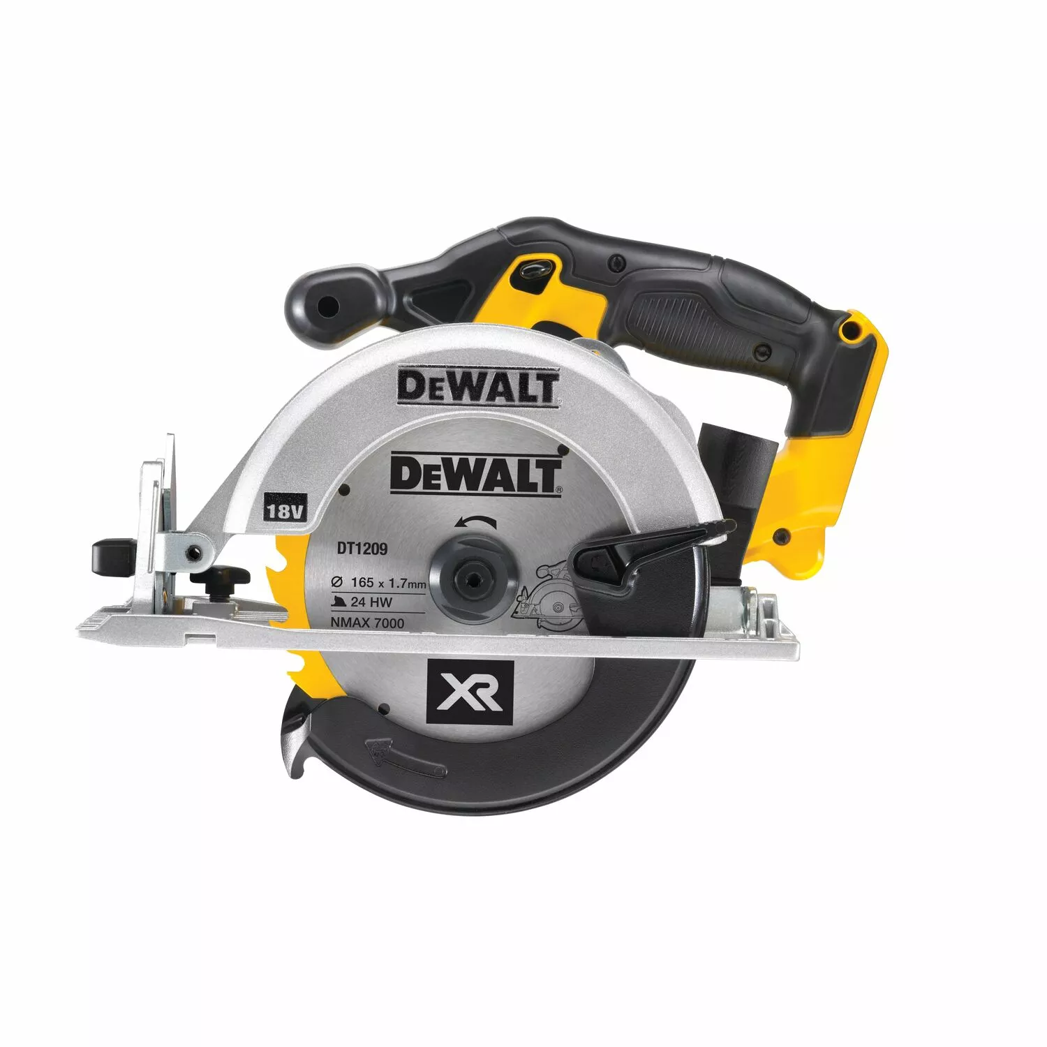 DeWALT DCS391NT Accu Cirkelzaag 18V losse body in TSTAK