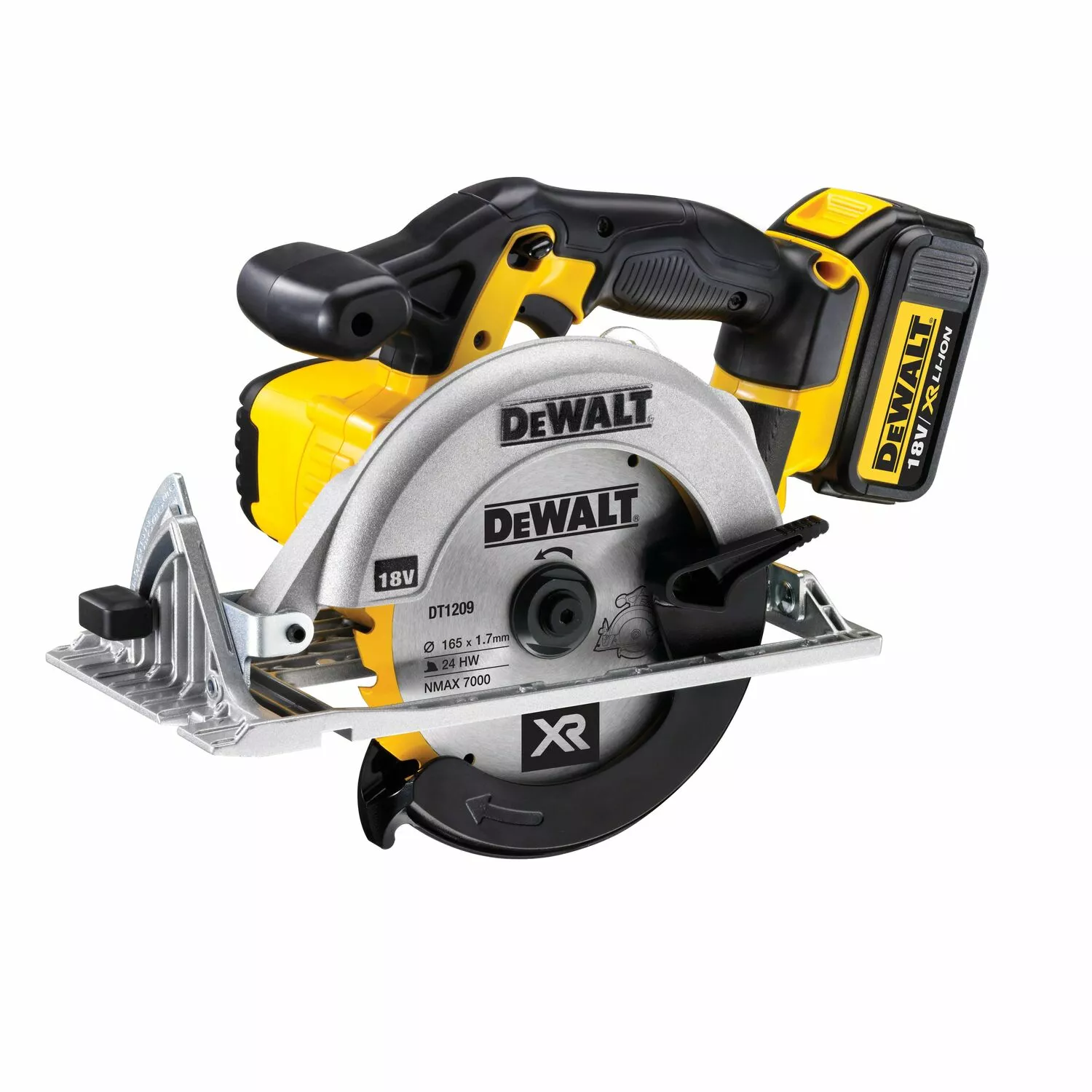 DeWALT DCS391NT-XJ 18V Li-ion XR Accu Cirkelzaag Body In TSTAK - 165mm thumbnail 3
