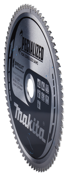 Makita E-12201 Efficut Cirkelzaagblad WPC - 260x30x2,15mm 75T - Detailed view of the product