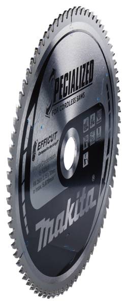 Makita E-12201 Efficut Cirkelzaagblad WPC - 260x30x2,15mm 75T - Detailed view of the product