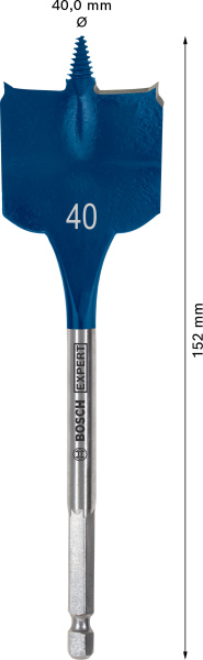 Bosch 2608900330 EXPERT Speedboor Self Cut Speed - Zeskantschacht - 40x152mm - Detailed view of the product