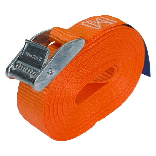Konvox LAZE1400-2621 Spanband Eindloos Met Klemgesp - 5m X 25mm - LC175/350 - Oranje